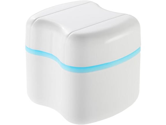 MEDIBLINK posodica za zobno protezo modra M039