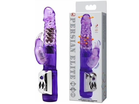 BAILE Vibrator Rabbit Persian Elite Purple