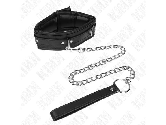 KINK Ovratnica S Povodcem Model 4 Black (65 Cm)