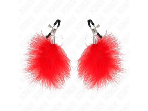 KINK ŠČipalke Za BradaviČke Feather Red