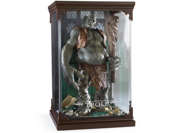NOBLE COLLECTION harry potter magical creatures troll figurica