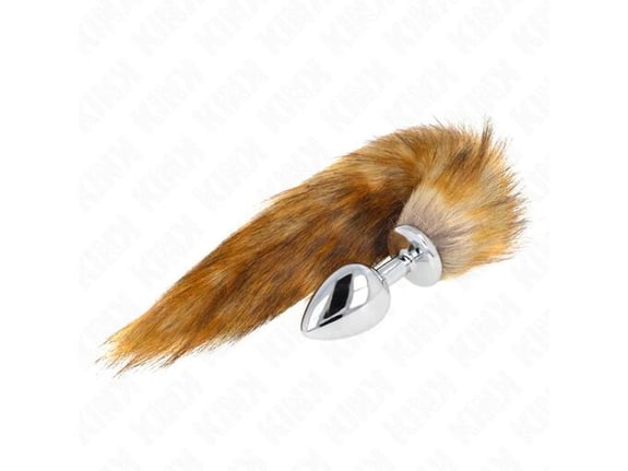 KINK Analni Čep With Tail Brown (l)