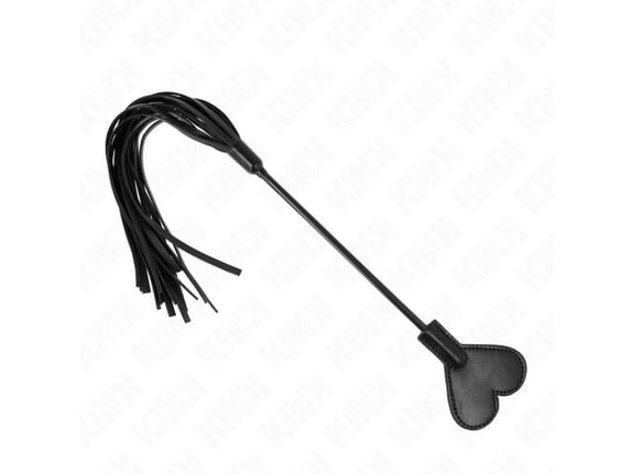 KINK BiČ With Heart Pandel Black (35 Cm)