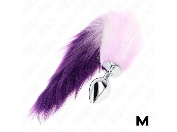 KINK Analni Čep With Tail Purple (m)
