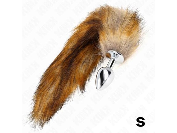 KINK Analni Čep With Tail Brown (s)