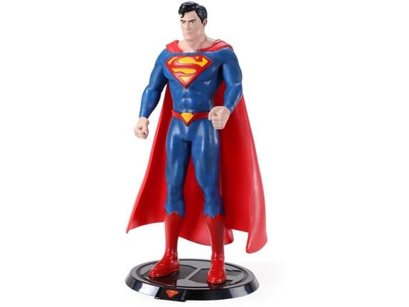 NOBLE COLLECTION bendyfig dc superman (comic) superman figurica