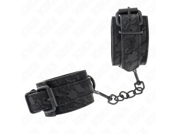 KINK Okovi Za Zapestje Dark Lace Covered