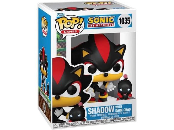 FUNKO pop&buddy: sonic - shadow w/dchao