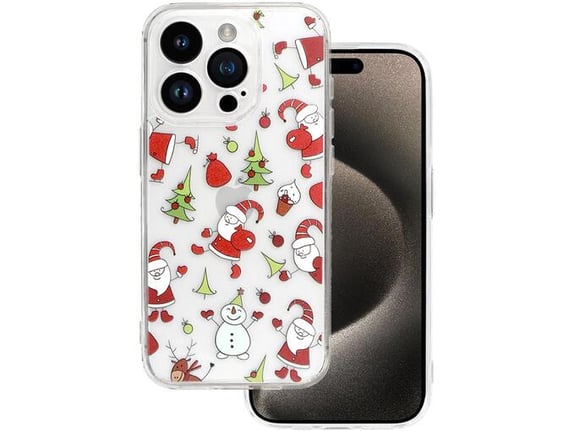 ONASI ovitek Clear Jingle za iPhone 16 Pro Max, prozorna