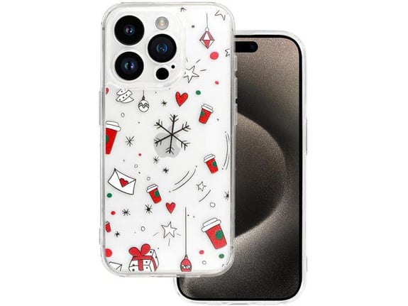 ONASI ovitek Joy za iPhone 16 Plus, prozorna