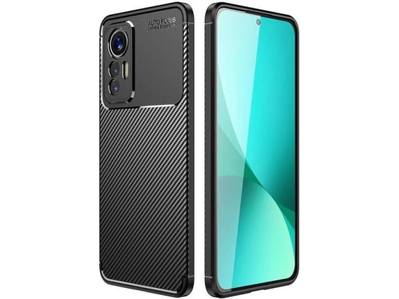 HAVANA silikonski ovitek za Xiaomi Redmi 14c, mat črna