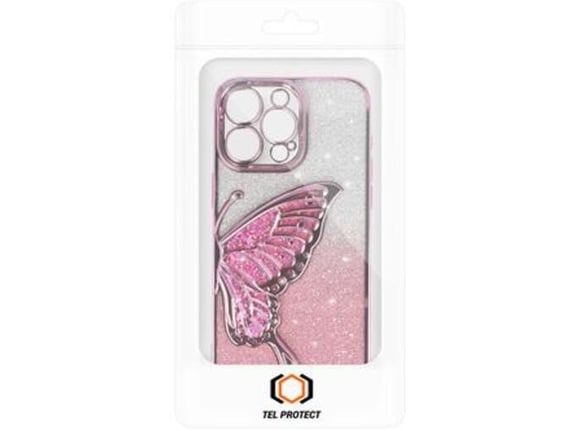 ONASI silikonski ovitek Dream za iPhone 16 Pro, roza