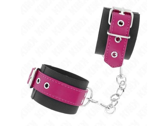 KINK Okovi Za Zapestje Nylon Blackraspberry Rose