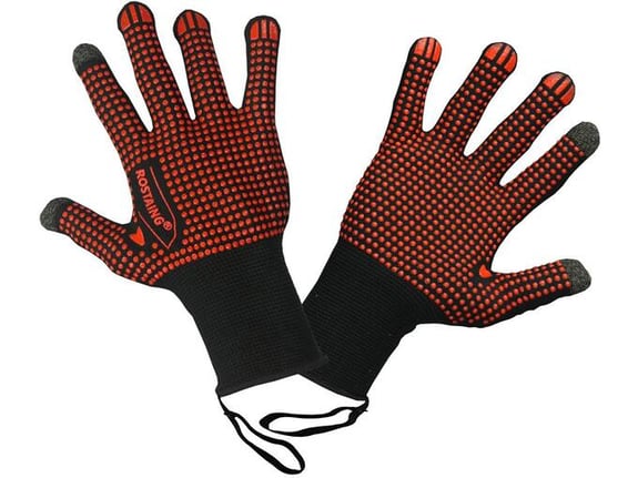 ROSTAING zaščitne delovne rokavice MaxGrip, akril/PVC, 8, črna/siva