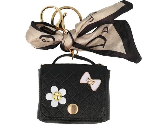 ONASI Torbica za slušalke za TWS / Buds / Airpods - črna