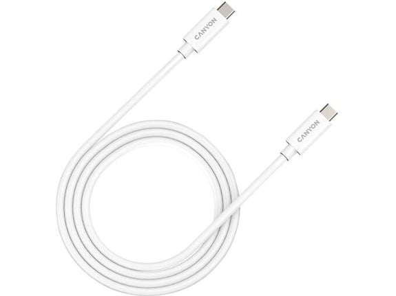 CANYON USB kabel 4.0 UC-44, USB-C/USB-C, 1m, U4-CC-5A1M-E