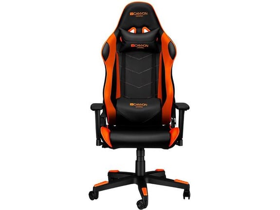CANYON gaming stol Deimos GC-4, črna/oranžna