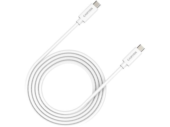 CANYON USB kabel 4.0, UC-42, USB-C/USB-C, 2m, U4-CC-5A2M-E