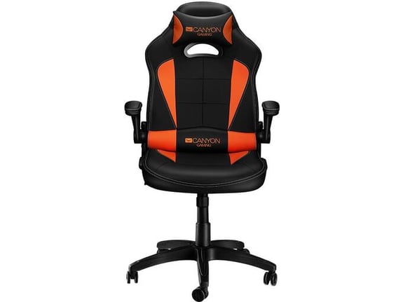 CANYON gaming stol Vigil GC-2, črna/oranžna