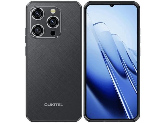 OUKITEL pametni telefon WP52, 5G, 12GB/256GB, črna