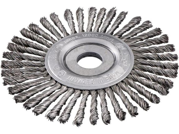 METABO okrogla jeklena žična ščetka 150x0,5x6mm, 626816000