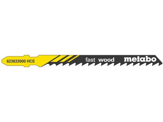 METABO list za vbodno žago Fast Wood, 74 mm, HCS, 25 kos, 623690000