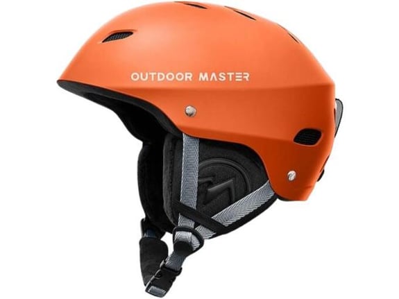OUTDOOR MASTER smučarska čelada Kelvin, L, oranžna, 804234 6972863198856-ONE
