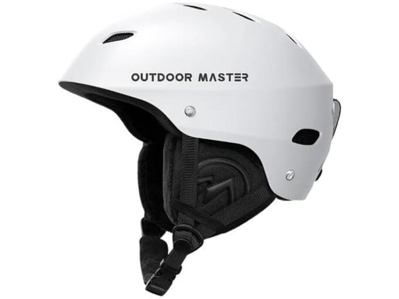 OUTDOOR MASTER smučarska čelada Kelvin, L, bela, 800745 6972863197606-ONE