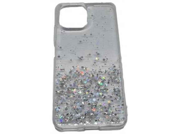 ONASI silikonski ovitek Sparkle za Samsung Galaxy S25 Ultra 5G, prozorna