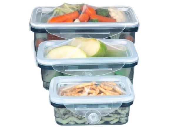 ALPINA set posod za shranjevanje, 850 ml, silikon, 3 kos