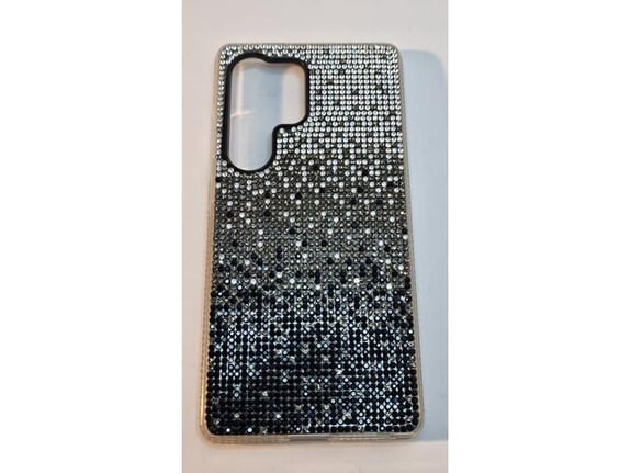 ONASI silikonski ovitek Star Light za Samsung Galaxy S25 Ultra 5G, črna