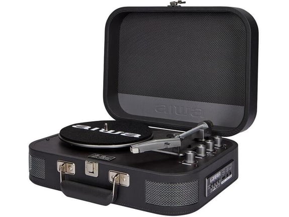 AIWA gramofon Vintage VPX-1951TN, črn