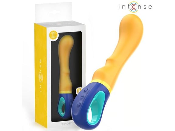INTENSE Vibrator Fun Shaggy G-spot Yellow