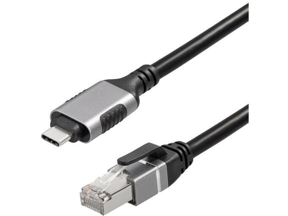 MAXTRACK kabel USB-C na RJ45 UTP CAT 6 2m