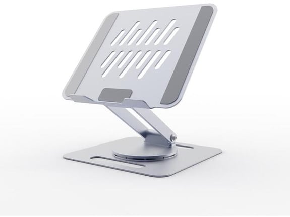 GEMBIRD zložljivo vrtljivo stojalo za prenosnik do 15,6", NBS-DR1-01