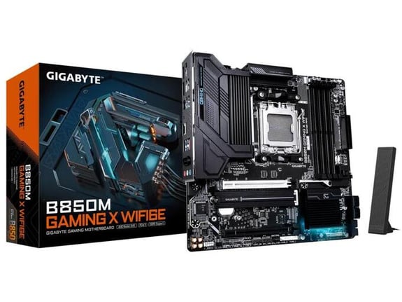 GIGABYTE matična plošča B850M Gaming X WIFI6E, AM5, mATX, WiFi 6E, Bluetooth B850M GAMING X WF6E