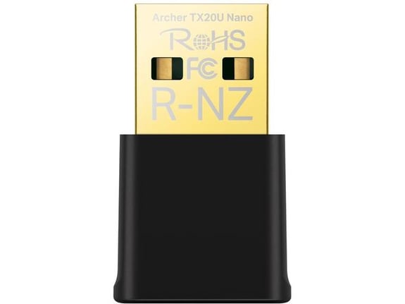 TP-LINK USB adapter, Wi-Fi 6 AX1800, dual band, nano, TX20U Nano
