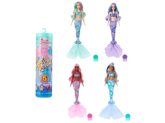 MATTEL GIRLS Barbie Color Reveal Morska deklica