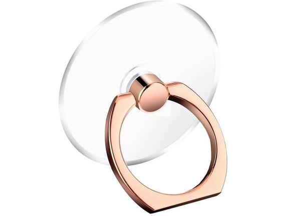 Chameleon Nosilec za telefon - univerzalno držalo RING-T za telefon na prst - roza-zlat