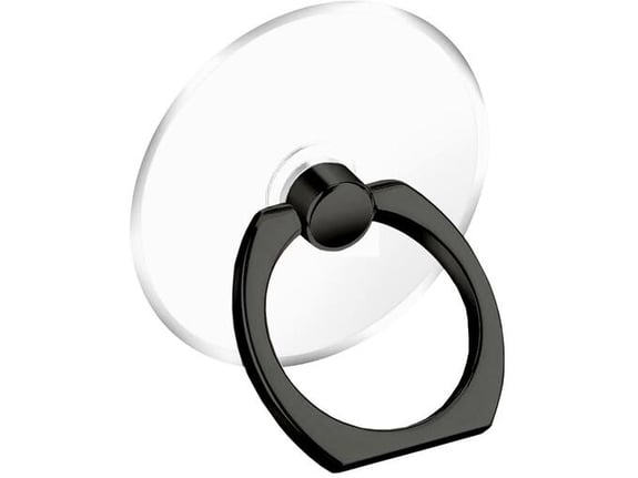 Chameleon Nosilec za telefon - univerzalno držalo RING-T za telefon na prst - črn