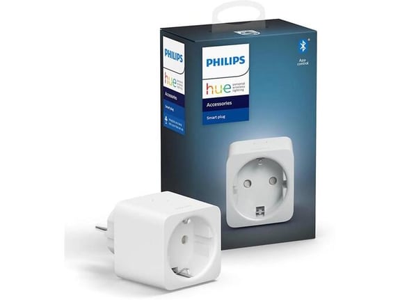PHILIPS Hue Smart Plug 929001947401 bela Wi-Fi za Hue Smart Home System Pametna vtičnica