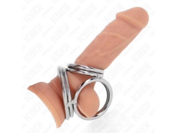 KINK ObroČek Za Penis In Moda Triple 3,8 Cm To 5 Cm M1