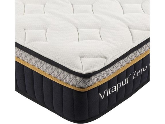 VITAPUR ležišče Zero Gravity 2.0 Firm, žepkaste vzmeti/pena, siva/bela, 140x200 cm