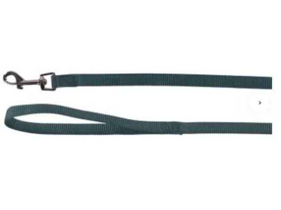 FLAMINGO povodec Ziggi, temno zelena, 130cm, 20mm