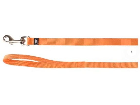 FLAMINGO povodec Ziggi, oranžna, 130cm, 25mm