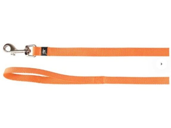 FLAMINGO povodec Ziggi, oranžna, 130cm, 10mm