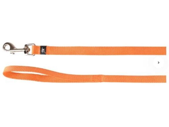 FLAMINGO povodec Ziggi, oranžna, 130cm, 20mm