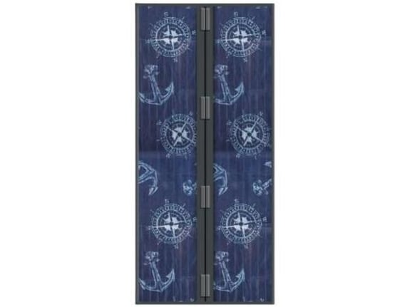 GARDEN OF EDEN magnetna mreža proti komarjem za vrata 100 x 210 cm sidra