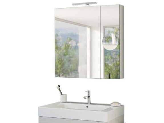 TBOSS kopalniška omarica z ogledalom Sparta, 75×80,2×16 cm