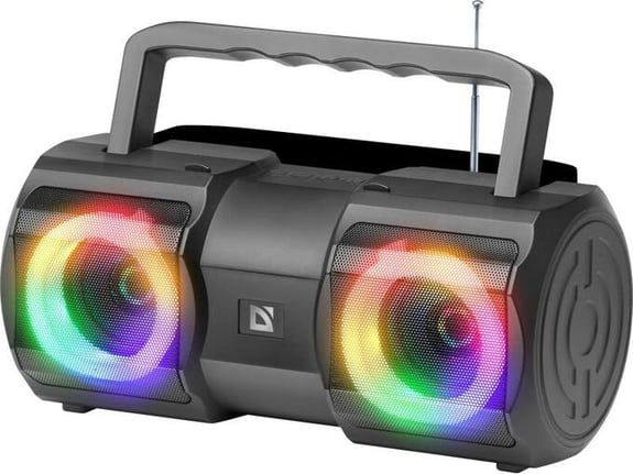 DEFENDER BEATBOX 20 (65420), RGB, Li-Ion, 2.0, 20W, 80h, FM prenosni bluetooth zvočnik